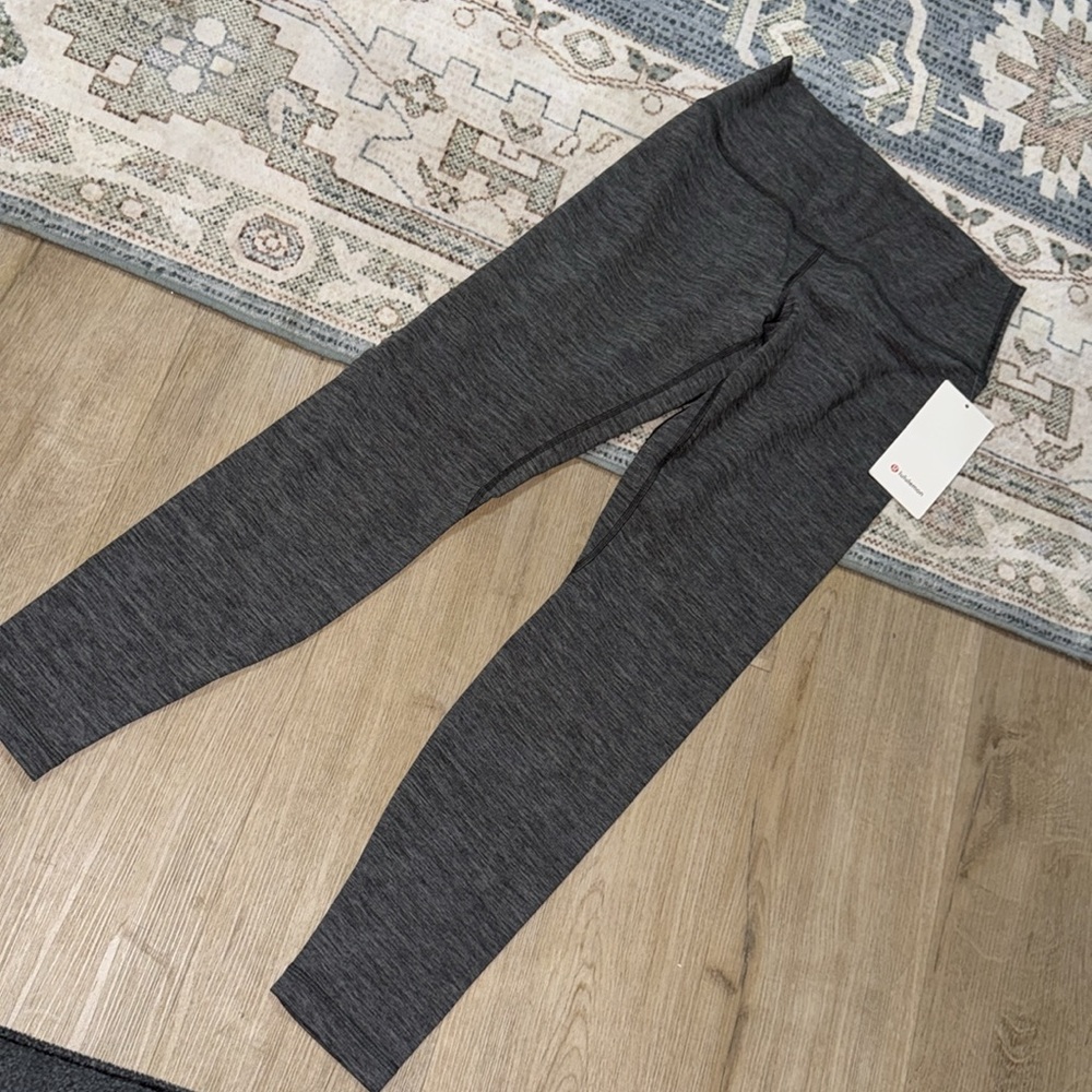 Lululemon Heathered Graphite Grey High-Rise Pants 28” - Picture 7 of 11